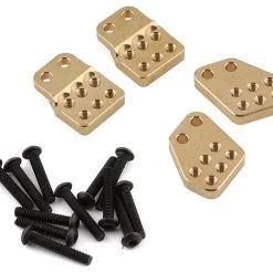 Yeah Racing Axial Capra Brass Shock Mounts w/Hardware (4)