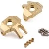 Yeah Racing Axial SCX10 II High Mass Brass Left & Right Steering Knuckles (2) 2 Yeah Racing Axial SCX10 II High Mass Brass Left & Right Steering Knuckles (2) -Cheap Yeah Racing Store yea axsc 008