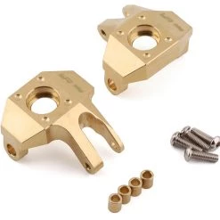 Yeah Racing Axial SCX10 II High Mass Brass Left & Right Steering Knuckles (2)