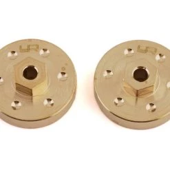 Yeah Racing SCX24 Brass Wheel Hex Hub (2) (13.5g)