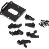 Yeah Racing Axial SCX24 Front & Rear Adjustable Shock Mounts w/ESC Plate (Black) -Cheap Yeah Racing Store yea axsc 049