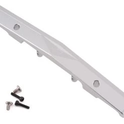 Yeah Racing Axial SCX24 Aluminum C10 Front Bumper (Silver)