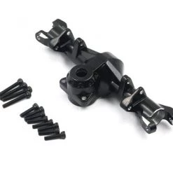 Yeah Racing SCX24 Aluminum Front Axle Housing (Black)