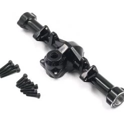 Yeah Racing SCX24 Aluminum Rear Axle Housing (Black)