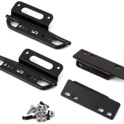 Yeah Racing Axial SCX24 Jeep/Deadbolt Rock Sliders (Black)
