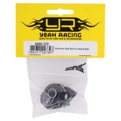 Yeah Racing Axial SCX24 Aluminum Gearbox Case Set (Black) -Cheap Yeah Racing Store yea axsc 075 2