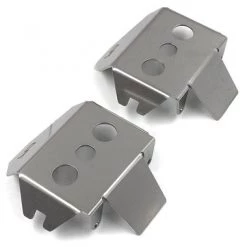 Yeah Racing Axial SCX6 Stainless Steel Front & Rear Differential Protectors (2)