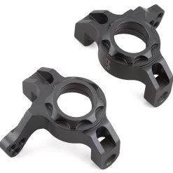 Yeah Racing Axial Wraith Aluminum Steering Knuckles (Grey) (2)