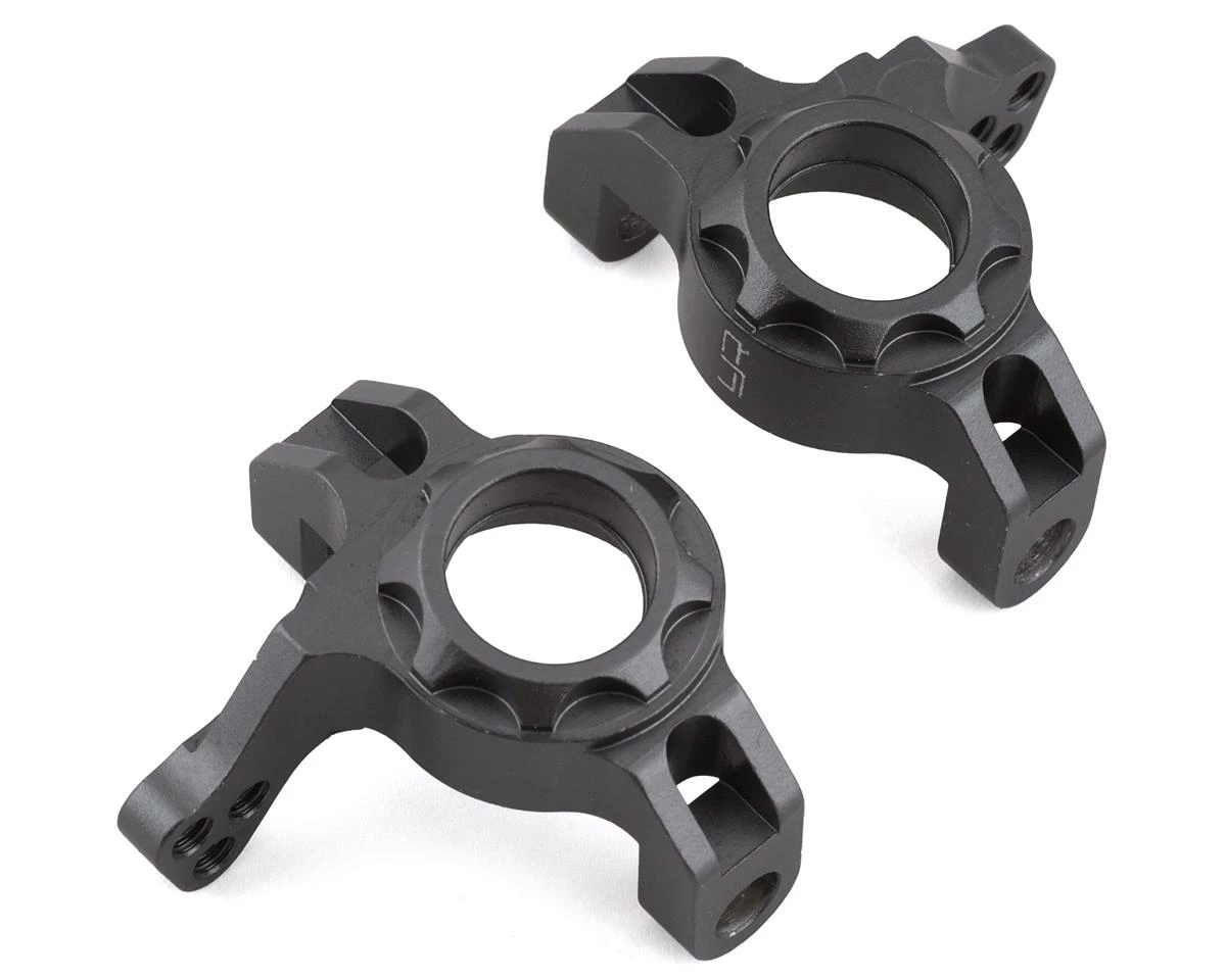 Yeah Racing Axial Wraith Aluminum Steering Knuckles (Grey) (2) 3 Yeah Racing Axial Wraith Aluminum Steering Knuckles (Grey) (2)