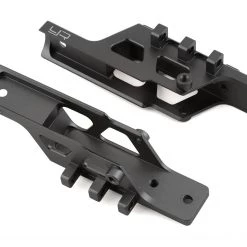 Yeah Racing Axial Wraith Aluminum Front & Rear Link Mount Set (Grey)