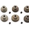 Yeah Racing Hard Coated 48P Aluminum Pinion Gear Set (21, 22, 23, 24, 25, 26T) (3.17mm Bore) -Cheap Yeah Racing Store yea mg 48021 026