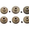 Yeah Racing Hard Coated 48P Aluminum Pinion Gear Set (27, 28, 29, 30, 31, 32T) (3.17mm Bore)