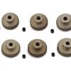 Yeah Racing Hard Coated 64P Aluminum Pinion Gear Set (35, 36, 37, 38, 39, 40T) (3.17mm Bore) -Cheap Yeah Racing Store yea mg 64035 040