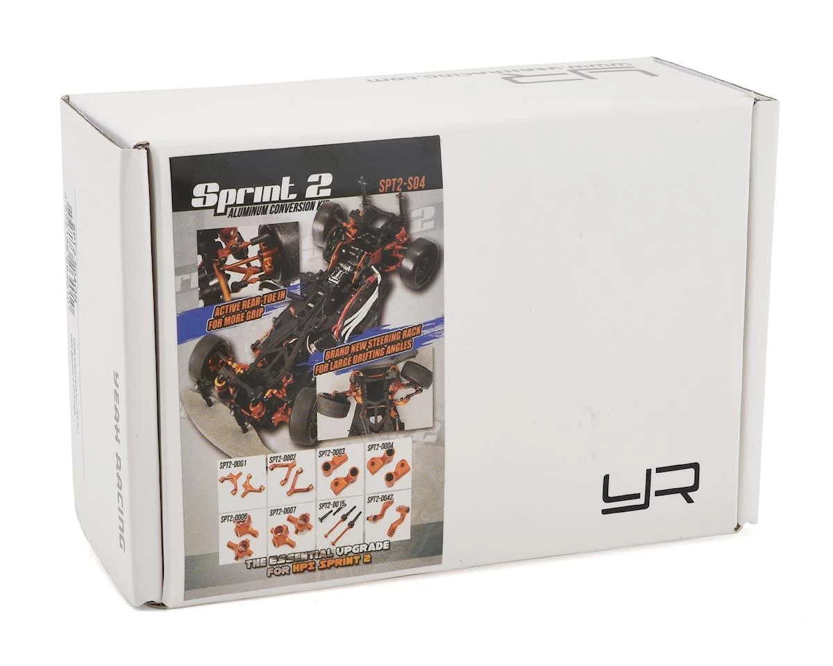 Yeah Racing HPI Sprint 2 RWD Drift Conversion Kit (Orange) 9 Yeah Racing HPI Sprint 2 RWD Drift Conversion Kit (Orange) - Image 7