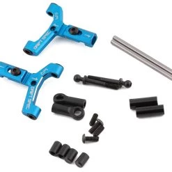 Yeah Racing Tamiya TT-02 RWD Aluminum Adjustable Lower Front Suspension Arms (Blue) (2)
