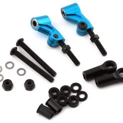 Yeah Racing Tamiya TT-02 RWD Aluminum Front/Rear Upper Suspension Arm (Blue) (2)