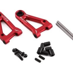 Yeah Racing Tamiya TT-01 Front Lower Suspension Arms (2) (Red)