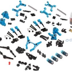 Yeah Racing Tamiya TT-02 Aluminum RWD Drift Conversion Kit (Blue)