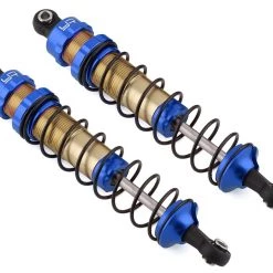 Yeah Racing Traxxas Slash/Stampede/Bandit Aluminum Big Bore Shocks (Blue) (2)
