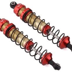 Yeah Racing Traxxas Slash/Stampede/Bandit Aluminum Big Bore Shocks (Red) (2)