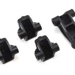 Yeah Racing Traxxas TRX-4 Aluminum Suspension Link Mount Set (Black)