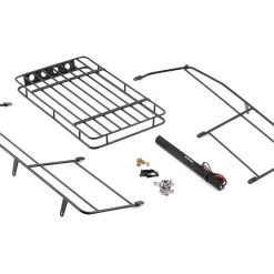 Yeah Racing Traxxas TRX-4 Defender Metal Roll Cage w/Roof Rack & LED Light Bar