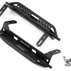 Yeah Racing Traxxas TRX-4 Steel Rock Sliders (Black) (2)