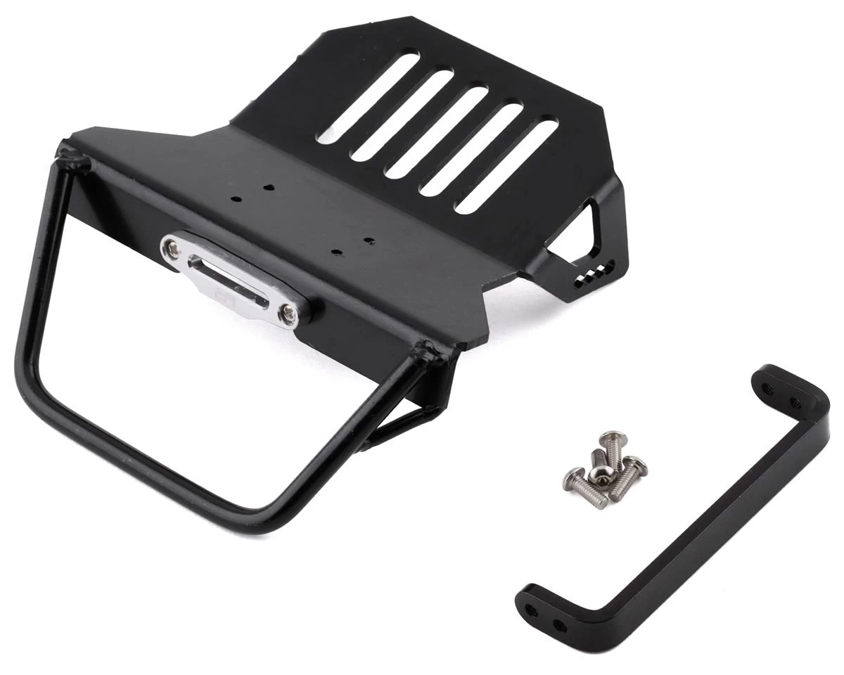 Yeah Racing Traxxas TRX-4/TRX-6 Metal Front Bumper (Black) 3 Yeah Racing Traxxas TRX-4/TRX-6 Metal Front Bumper (Black)