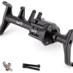 Yeah Racing Traxxas TRX-4/TRX-6 Aluminum Front Axle Housing (Black)