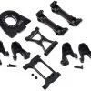 Yeah Racing Traxxas TRX-4 Aluminum Essentials Upgrade Set (Black) -Cheap Yeah Racing Store yea trx4 s03bk