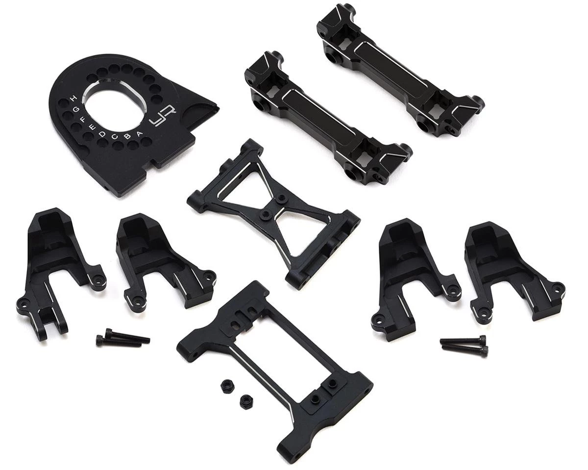 Yeah Racing Traxxas TRX-4 Aluminum Essentials Upgrade Set (Black) 3 Yeah Racing Traxxas TRX-4 Aluminum Essentials Upgrade Set (Black)