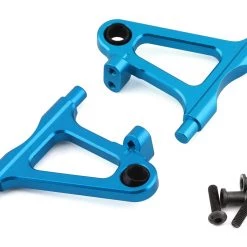 Yeah Racing Tamiya TT-02 Aluminum Front Lower Suspension Arms (Blue) (2)