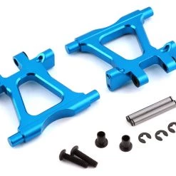 Yeah Racing Tamiya TT-02 Aluminum Rear Lower Suspension Arms (Blue) (2)