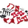 Yeah Racing Tamiya TT-02 Aluminum Essential Upgrade Set (Red) -Cheap Yeah Racing Store yea tt02 s01rd