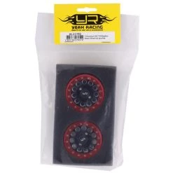 Yeah Racing 1.9" Aluminum F-RG Beadlock Wheels w/12mm Hex (Black/Red) (2) -Cheap Yeah Racing Store yea wl 0117rd 3