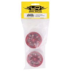 Yeah Racing 1.9" Aluminum BXN 6 Spoke Beadlock Wheels w/Faux Rotors (Red) (2) w/12mm Hex -Cheap Yeah Racing Store yea wl 0127rd 3