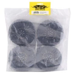Yeah Racing Soft 1.9" Off-Road Pre-Mounted Tires w/Aluminum Beadlock Wheels (Black) (4) w/12mm Hex 6 Yeah Racing Soft 1.9" Off-Road Pre-Mounted Tires w/Aluminum Beadlock Wheels (Black) (4) w/12mm Hex -Cheap Yeah Racing Store yea wl 0137bk 2