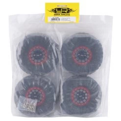 Yeah Racing Claw 1.9" Pre-Mounted Tires w/Aluminum Beadlock Wheels (Black) (4) w/12mm Hex -Cheap Yeah Racing Store yea wl 0138rd 3