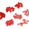 Yeah Racing 3x0.25/0.5/1.5/2/2.5/3mm Flat Washer Set (Red) (70) -Cheap Yeah Racing Store yea ya 0390rd
