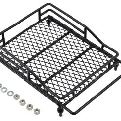 Yeah Racing 1/10 Crawler Scale Metal Mesh Roof Rack Luggage Tray (14x10x3.5cm) (Type C)
