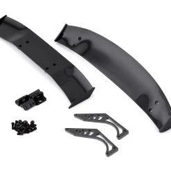 Yeah Racing 1/10 Molded Drift Wings w/Carbon Fiber Mounts (Type B)