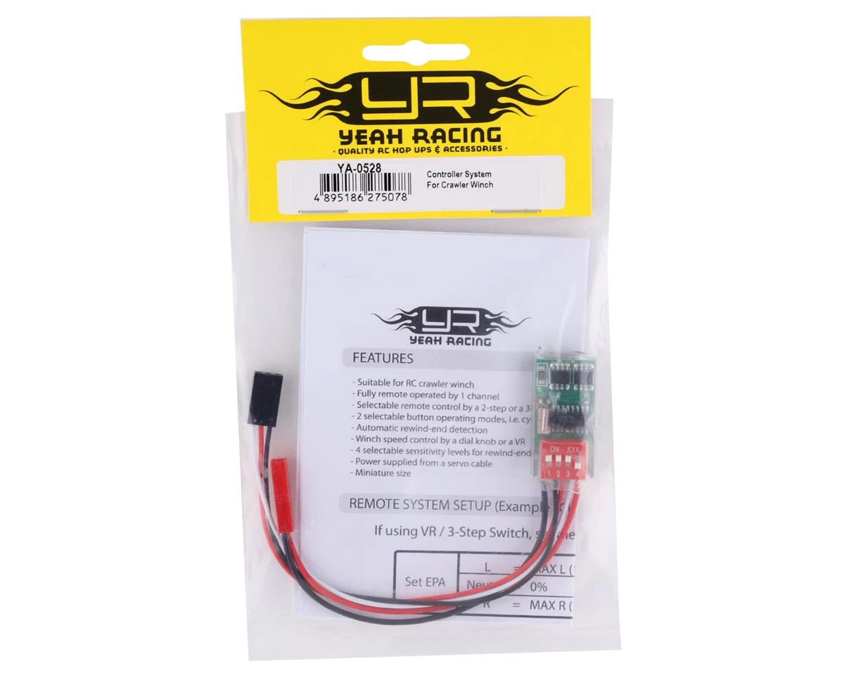 Yeah Racing 1/10 Multi-Function Winch Controller 4 Yeah Racing 1/10 Multi-Function Winch Controller - Image 2