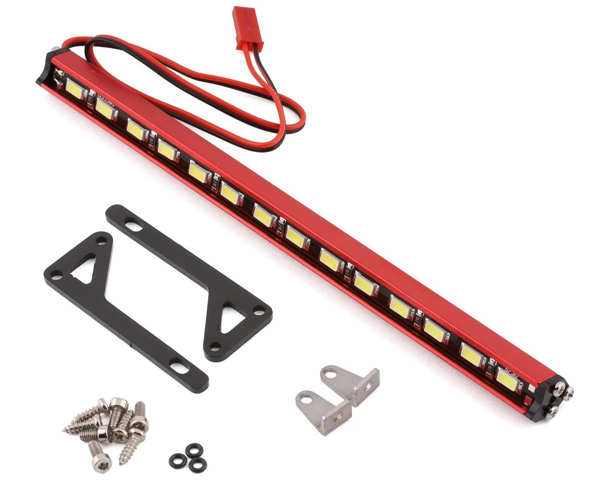 Yeah Racing HV Aluminum LED Light Bar (Red) (159x100mm) 3 Yeah Racing HV Aluminum LED Light Bar (Red) (159x100mm)