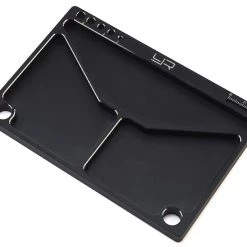 Yeah Racing Aluminum Parts Tray (Black) (145x95x5mm)