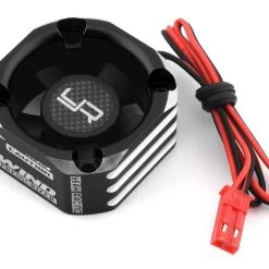 Yeah Racing 30x30mm Aluminum Case Booster Fan (Black)