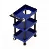 Yeah Racing 1/10 3 Tiered Metal Rolling Shop Cart Kit (Blue) -Cheap Yeah Racing Store yea ya 0628bu