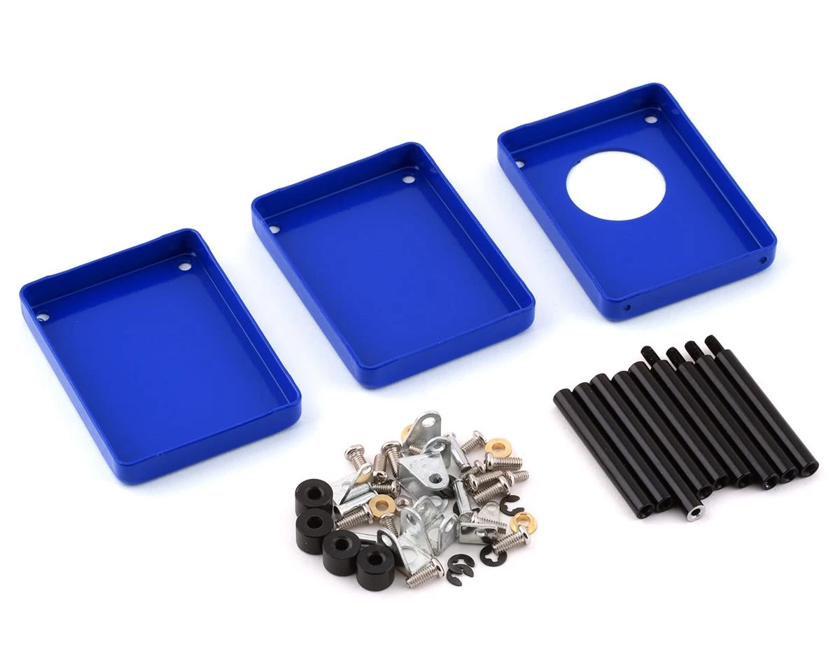 Yeah Racing 1/10 3 Tiered Metal Rolling Shop Cart Kit (Blue) 4 Yeah Racing 1/10 3 Tiered Metal Rolling Shop Cart Kit (Blue) - Image 2