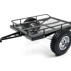 Yeah Racing 1/10 Heavy Duty Metal Hitch Mount Trailer (11.22 Inches)