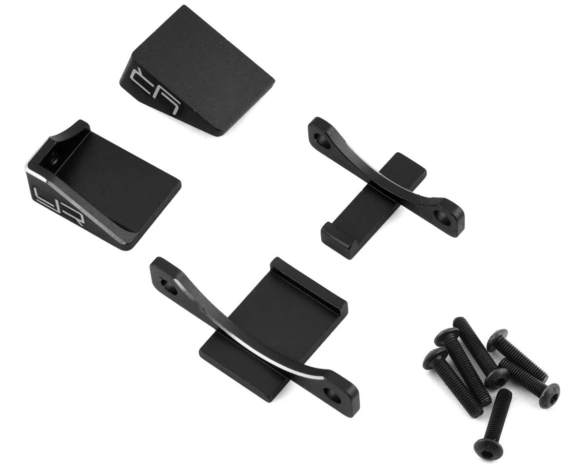 Yeah Racing Aluminum 30mm/40mm Fan Mount (Black) 3 Yeah Racing Aluminum 30mm/40mm Fan Mount (Black)