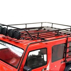 Yeah Racing Metal Roll Cage w/Roof Rack & LED Light (2017 Wrangler CRC Body) -Cheap Yeah Racing Store yea ya0561 2